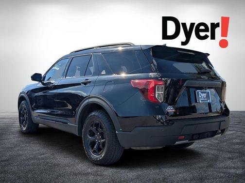 Agate Black Metallic 2024 Ford Explorer Timberline