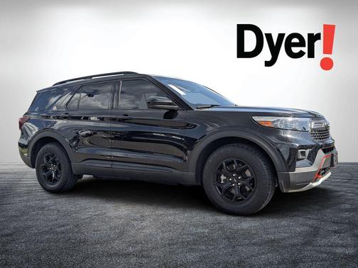 Agate Black Metallic 2024 Ford Explorer Timberline