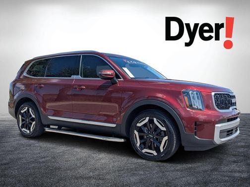 Dawning Red 2024 Kia Telluride EX