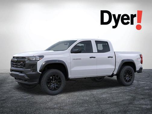 Summit White 2026 Chevrolet Colorado Trail Boss