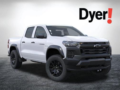Summit White 2026 Chevrolet Colorado Trail Boss