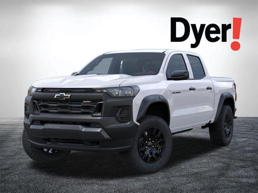 Summit White 2026 Chevrolet Colorado Trail Boss