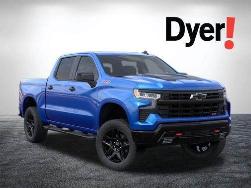 Riptide Blue Metallic 2026 Chevrolet Silverado 1500 LT Trail Boss
