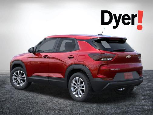 Apex Red 2026 Chevrolet Trailblazer LS