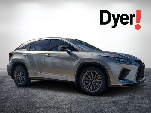 Atomic Silver 2022 Lexus RX 350 F SPORT Handling