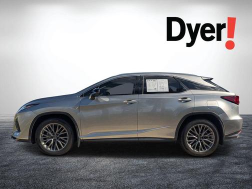 Atomic Silver 2022 Lexus RX 350 F SPORT Handling