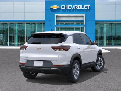 Summit White 2026 Chevrolet Trailblazer LS