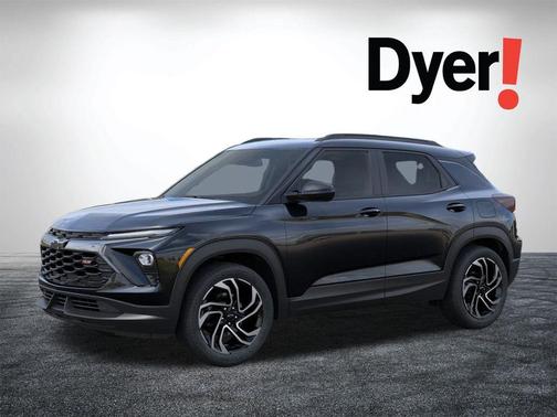 Black Metallic 2026 Chevrolet Trailblazer RS