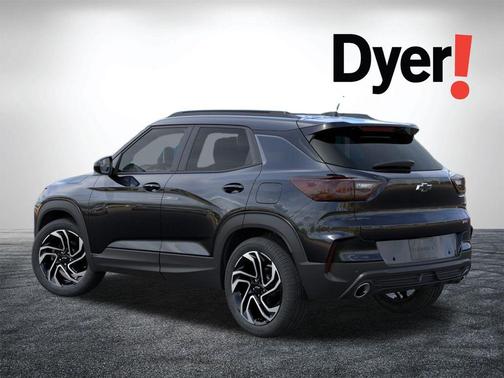 Black Metallic 2026 Chevrolet Trailblazer RS
