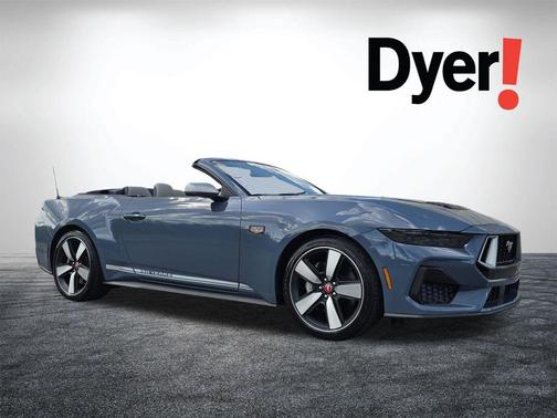 Vapor Blue Metallic 2025 Ford Mustang GT Premium
