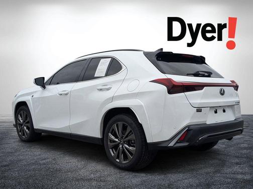 Ultra White w/Obsidian Roof 2024 Lexus UX 250h F Sport
