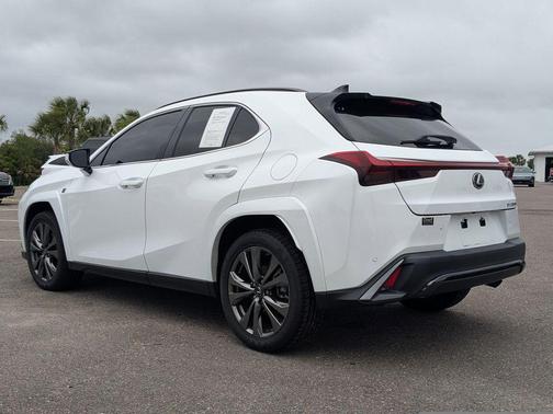 Ultra White w/Obsidian Roof 2024 Lexus UX 250h F Sport
