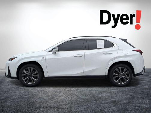 Ultra White w/Obsidian Roof 2024 Lexus UX 250h F Sport