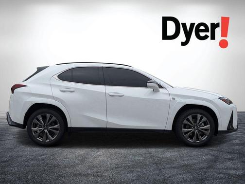 Ultra White w/Obsidian Roof 2024 Lexus UX 250h F Sport