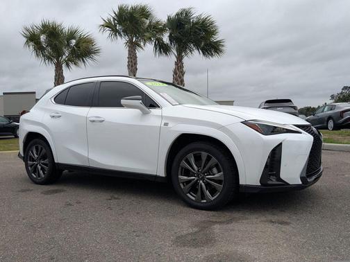 Ultra White w/Obsidian Roof 2024 Lexus UX 250h F Sport