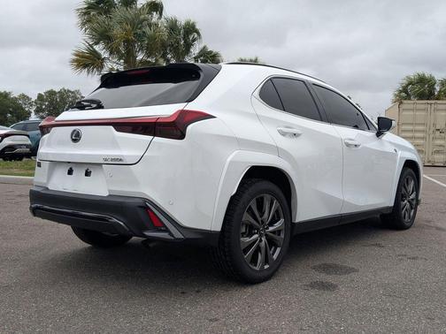 Ultra White w/Obsidian Roof 2024 Lexus UX 250h F Sport