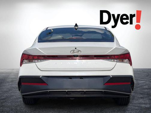 Serenity White 2025 Hyundai ELANTRA SEL