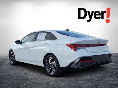 Serenity White 2025 Hyundai ELANTRA SEL