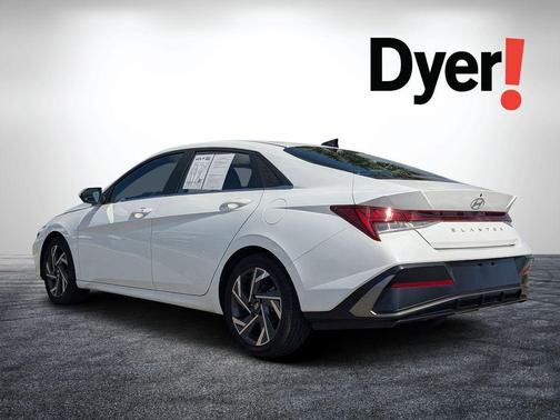 Serenity White 2025 Hyundai ELANTRA SEL