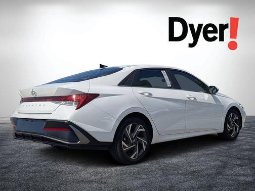 Serenity White 2025 Hyundai ELANTRA SEL