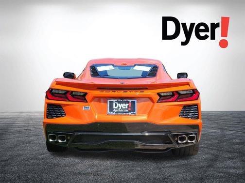 Sebring Orange Tintcoat 2025 Chevrolet Corvette Stingray w/1LT