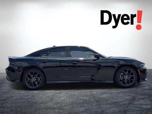 Pitch Black Clearcoat 2023 Dodge Charger GT