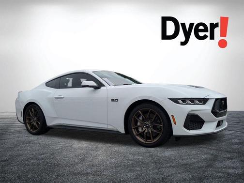 Oxford White 2024 Ford Mustang GT Premium