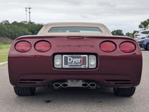 50th Anniversary Red 2003 Chevrolet Corvette Base