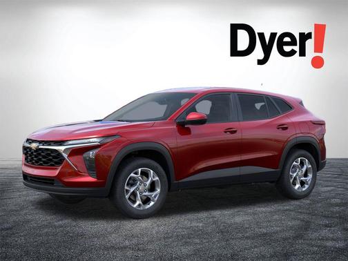 Apex Red 2026 Chevrolet Trax LS