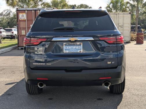 Northsky Blue Metallic 2022 Chevrolet Traverse LT Leather