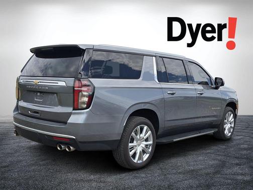 Satin Steel Metallic 2022 Chevrolet Suburban 4WD High Country
