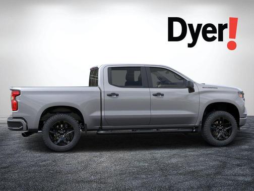 Sterling Gray Metallic 2026 Chevrolet Silverado 1500 Custom