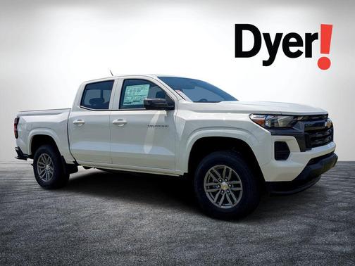 Summit White 2026 Chevrolet Colorado LT