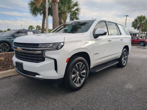 Summit White 2023 Chevrolet Tahoe LT