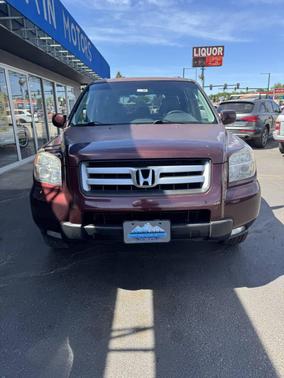 Dark Cherry Pearl 2008 Honda Pilot SE
