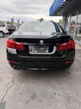Black 2015 BMW 528 528i 4dr Sedan
