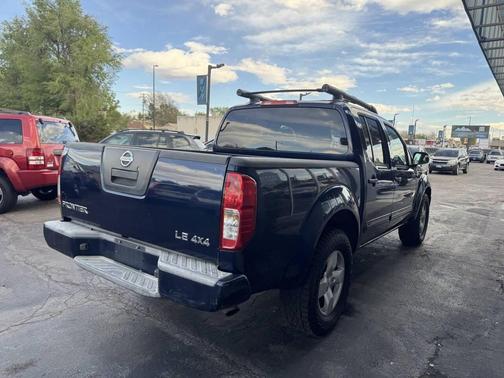 Majestic Blue 2008 Nissan Frontier LE Crew Cab
