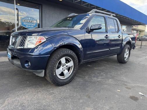 Majestic Blue 2008 Nissan Frontier LE Crew Cab