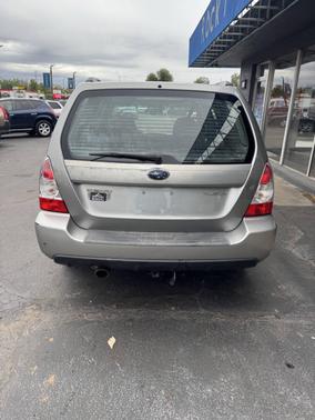 Silver 2007 Subaru Forester 2.5 X