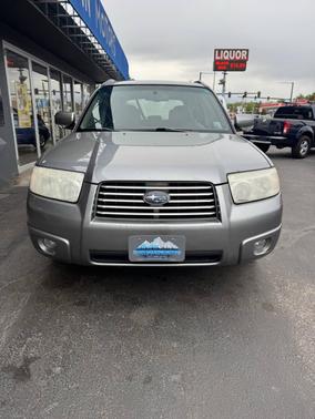 Silver 2007 Subaru Forester 2.5 X