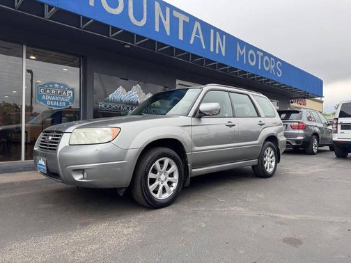 Silver 2007 Subaru Forester 2.5 X