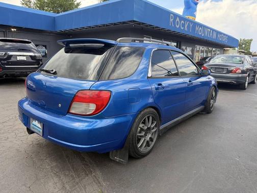 WR Blue Pearl 2002 Subaru Impreza WRX Sport Wagon