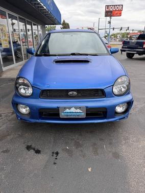 WR Blue Pearl 2002 Subaru Impreza WRX Sport Wagon