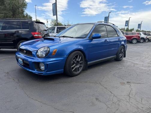 WR Blue Pearl 2002 Subaru Impreza WRX Sport Wagon
