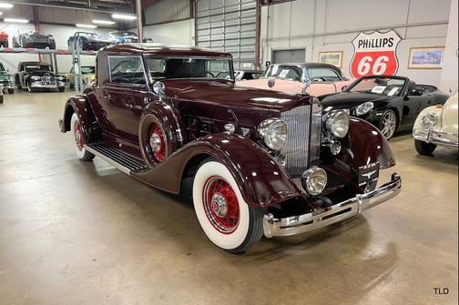 1934 Packard Super Eight 2 Passenger Coupe