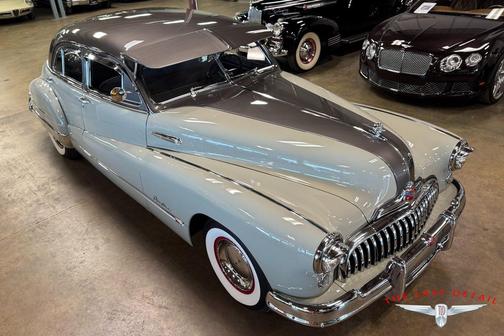 Cumulus Gray / SunMist Gray 1948 Buick Roadmaster Sedan