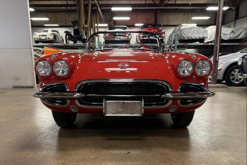 Roman Red 1962 Chevrolet Corvette Convertible