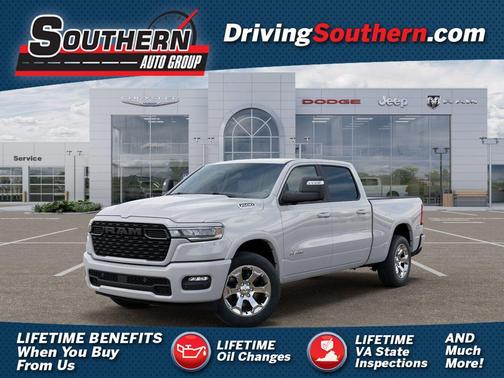 Bright White Clearcoat 2026 RAM 1500 Big Horn/Lone Star