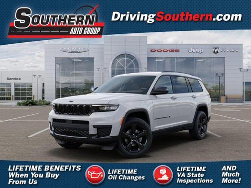 Bright White Clearcoat 2025 Jeep Grand Cherokee L Altitude