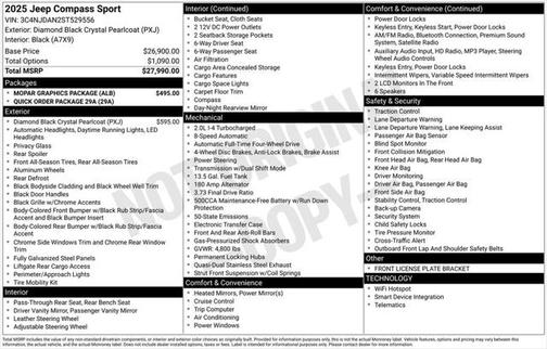 2025 Jeep Compass Sport